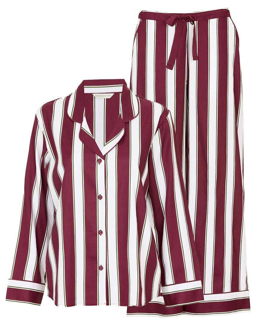 'Yasmin' Stripe Wide Leg Pyjama Set, Cyberjammies, €78.95 'Yasmin' Stripe Wide Leg Pyjama Set, Cyberjammies, €78.95