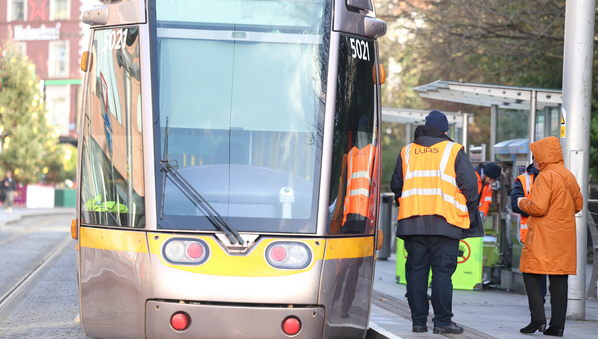Luas Green Line suspended for second day as safety fault identified