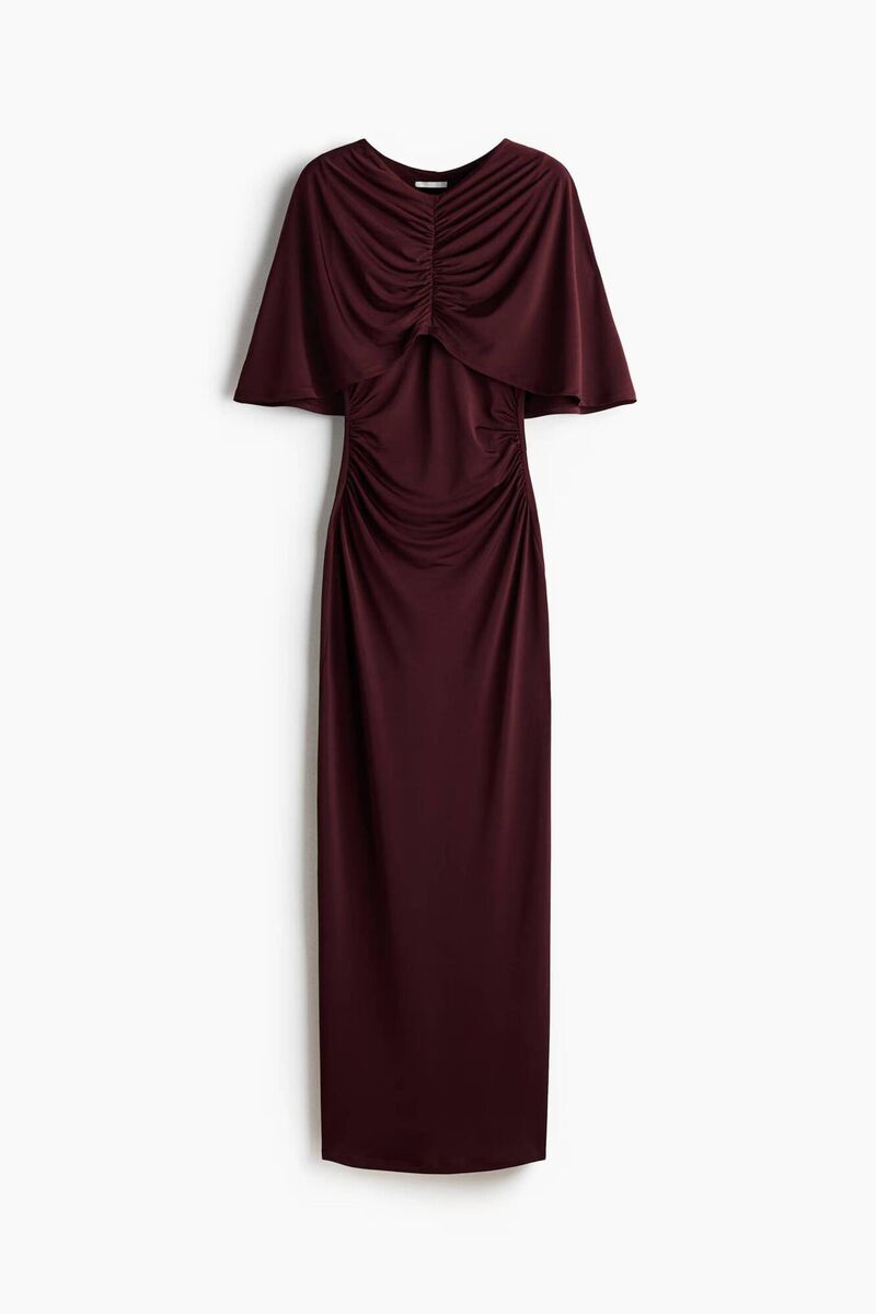 Jersey cape dress, H&amp;M, €39.99