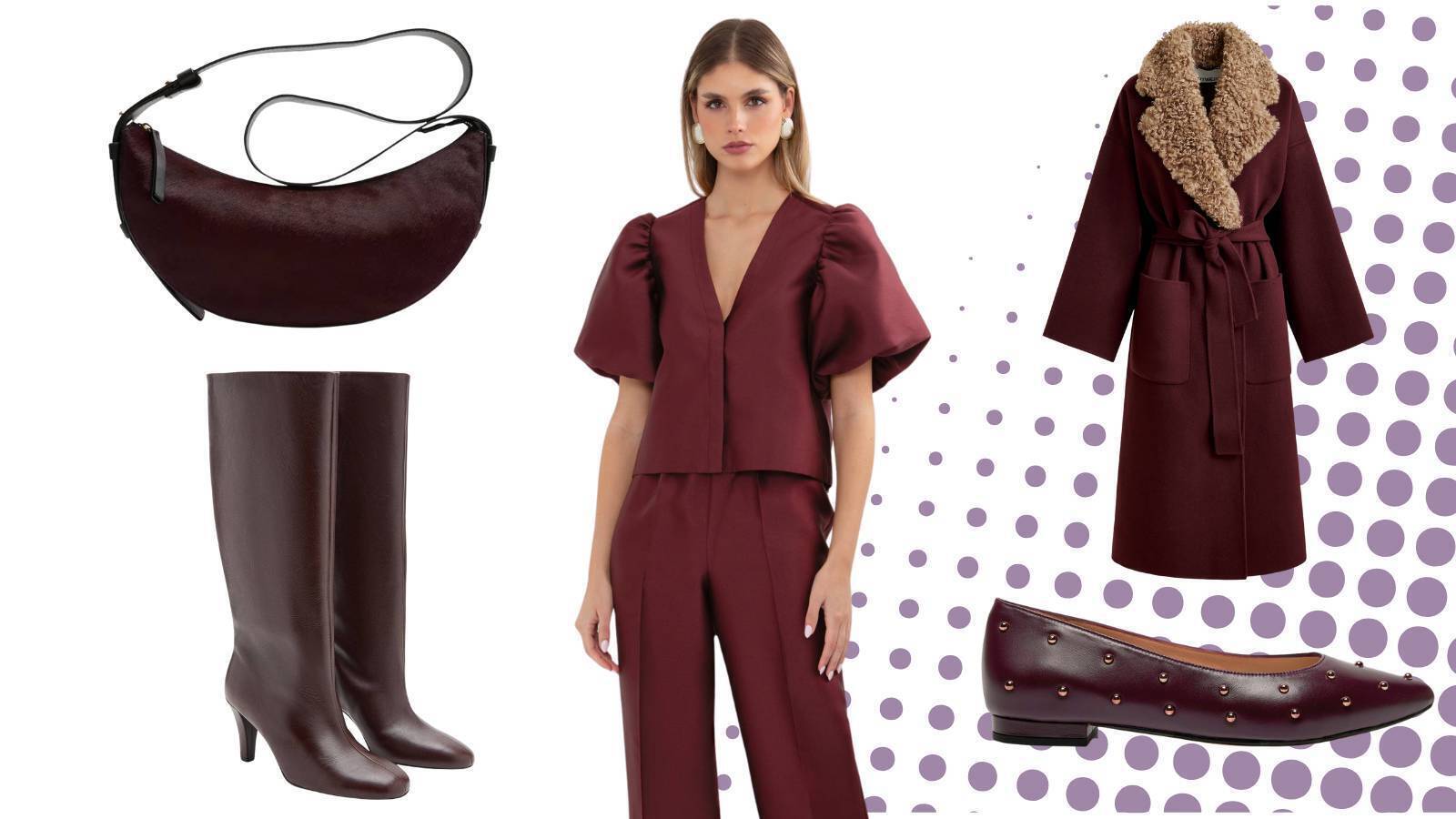 The burgundy edit: Nine items perfect for your Twixmas wardrobe