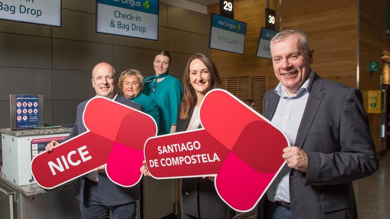 Aer Lingus launches new routes from Cork to Nice and Santiago de Compostela