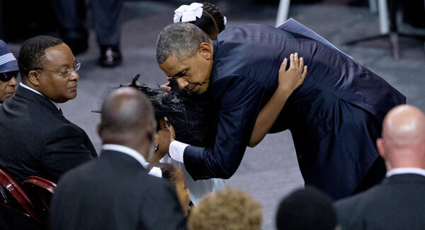 Obama leads tributes to pastor killed in Charleston church shooting