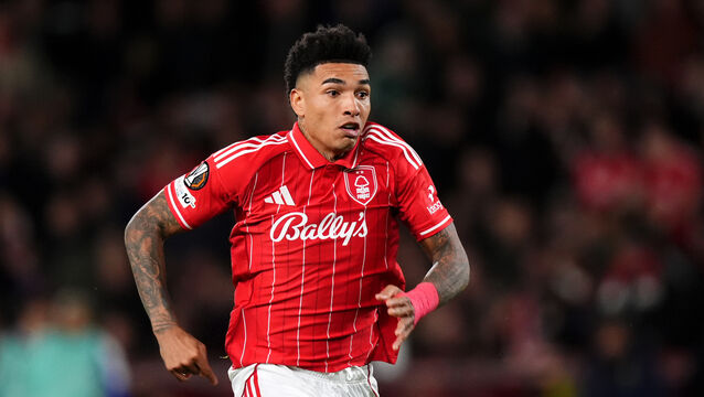 <p>Igor Jesus struck Nottingham Forest’s late winner in their Europa League tie in Utrecht. Picture: Mike Egerton/PA</p>