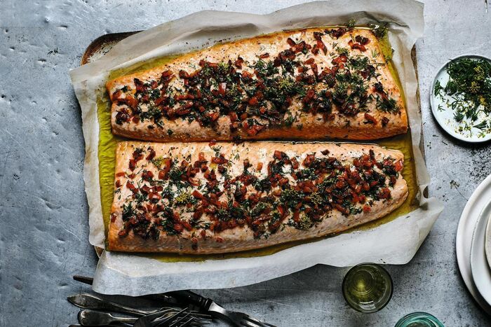 Festive Roast Fish Three Ways