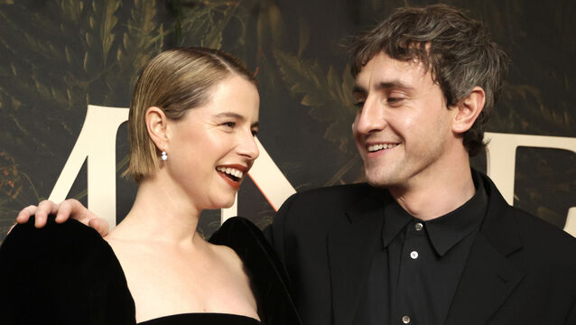 <p>Paul Mescal and Jessie Buckley at the Irish premiere of 'Hamnet' at the Light House in Dublin. The film is released in cinemas nationwide on January 9. Picture: Leah Farrell/RollingNews</p>