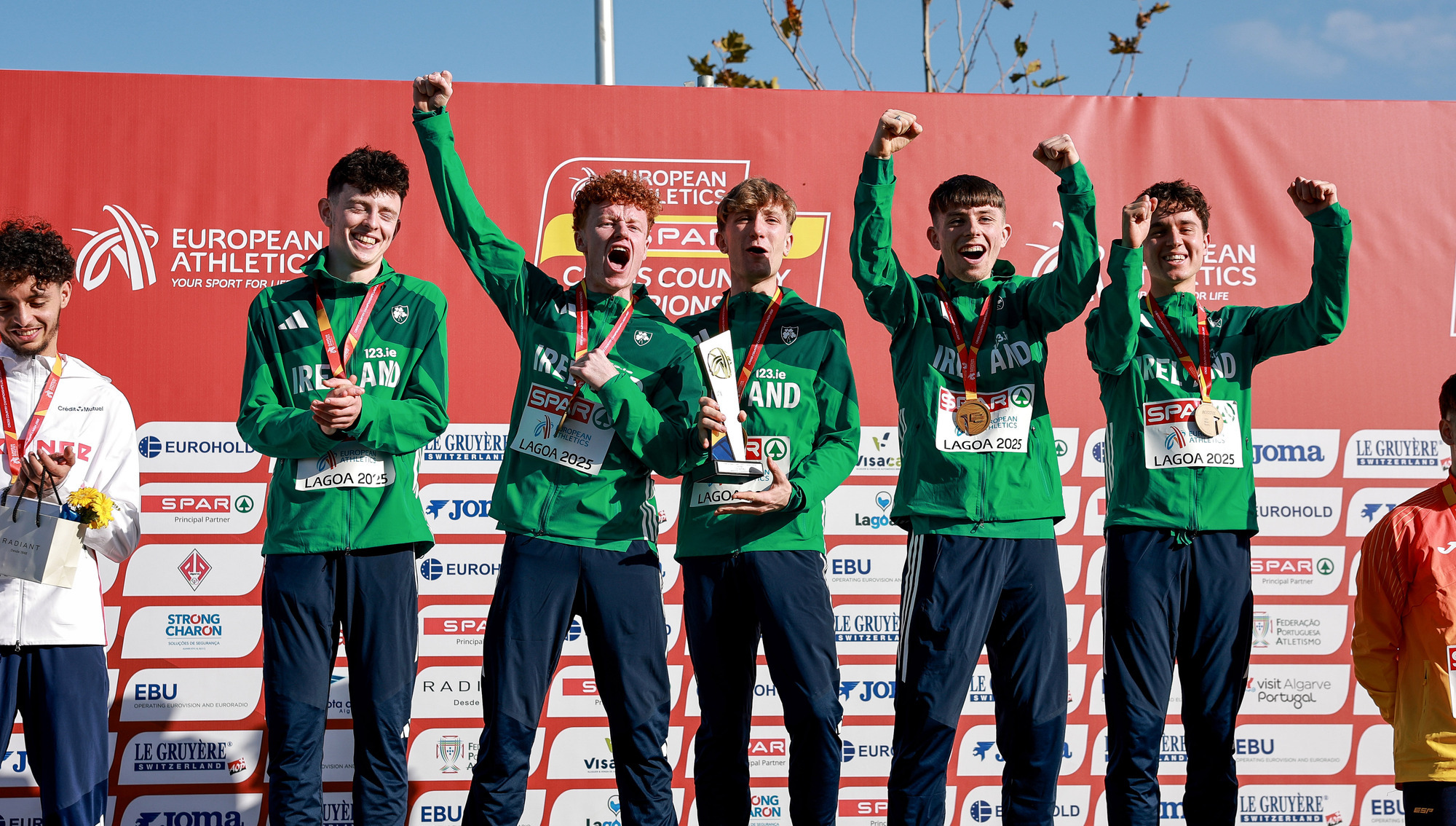 Gold for Griggs, senior silver for men, as Ireland claims four medals at Euro Cross Country