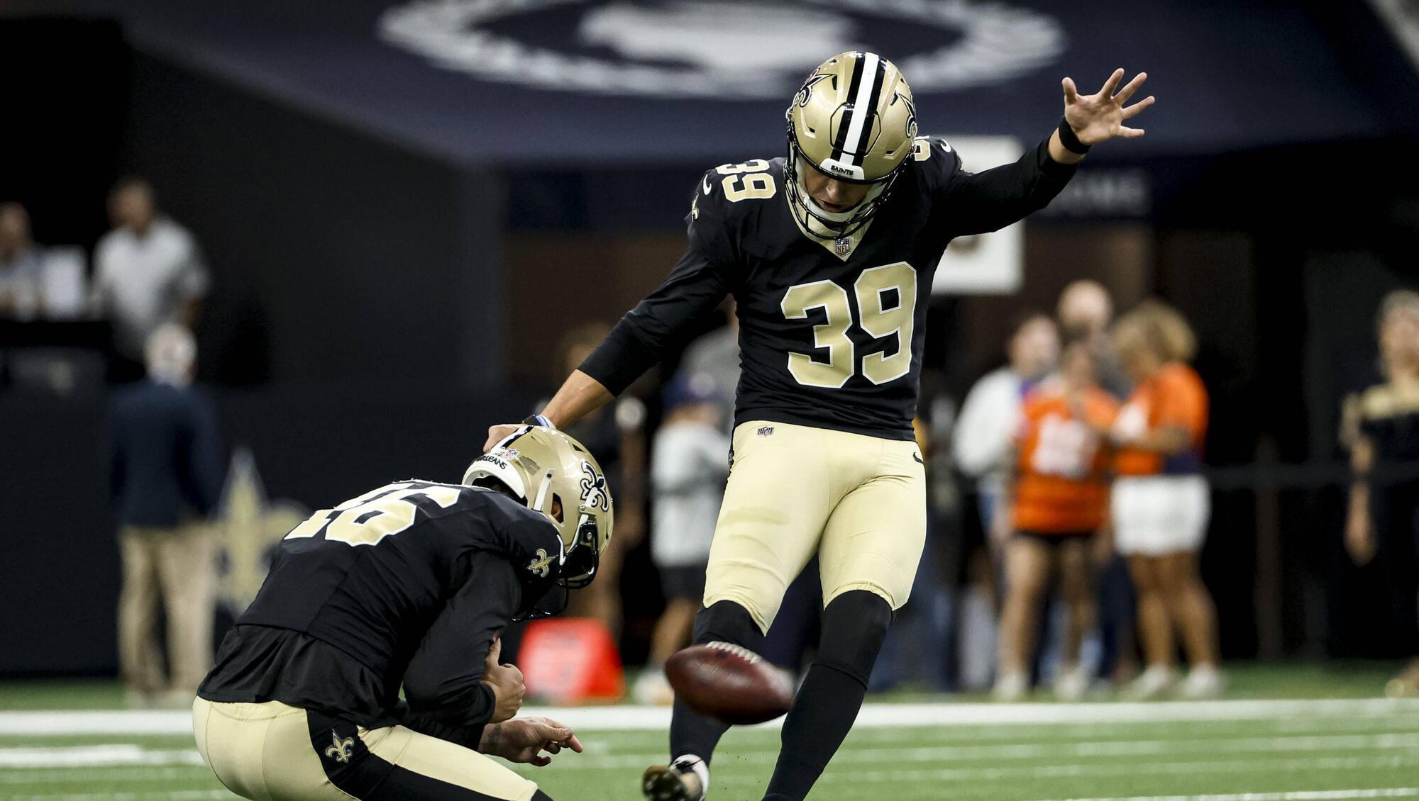 Watch: Former Down footballer Charlie Smyth lands winning field-goal for New Orleans Saints