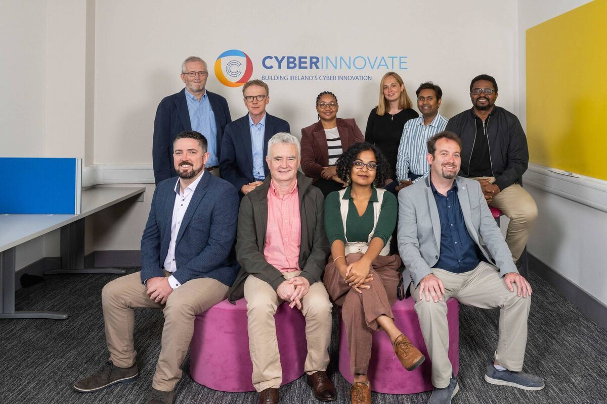 Participants in the 2025 Cyber Innovate programme at Nimbus Centre, MTU. Photo Joleen Cronin 