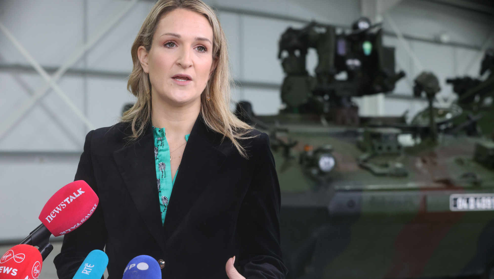 Government wants to fund Ukraine by using frozen Russian assets, Helen McEntee says