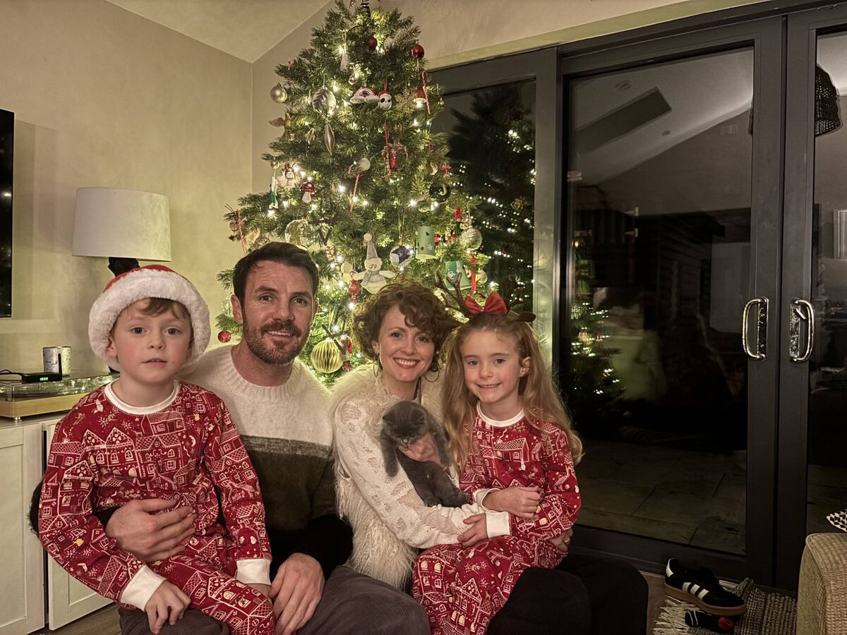 Barry Murphy Christmas family pic