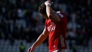 <p>FORLORN AND FAMILIAR: Daniel O'Mahony of Cork after his side's loss in the GAA Football All-Ireland Senior Championship Round 2 match between Cork and Kerry at SuperValu Páirc Uí Chaoimh in Cork. Photo by David Fitzgerald/Sportsfile</p>