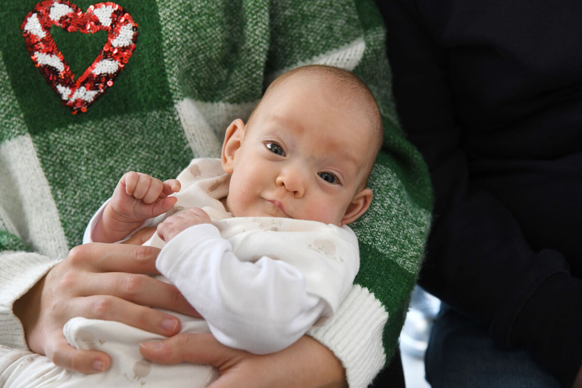Gabriella spent 103 days in the NICU at the Coombe hospital. Picture: Moya Nolan