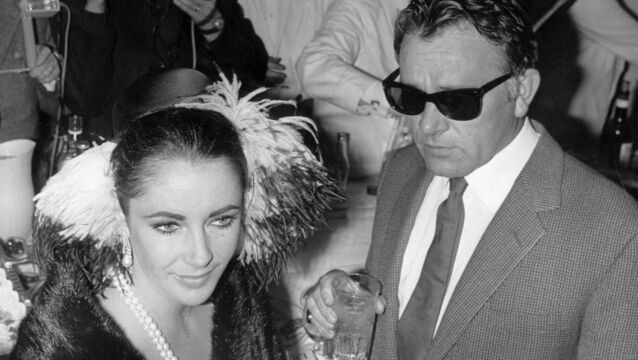 <p> Elizabeth Taylor with her husband Richard Burton. Taylor was caught short and ventured into a bar to use the facilities while in Dublin. She was allowed to use the gents toilet. Picture:Getty Images</p>