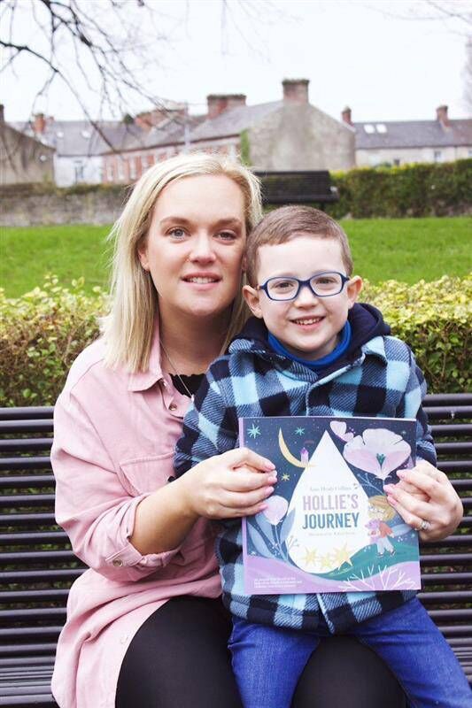 Áine Healy Collins and her son Kai. Ms Collins says her son, Kai, was the 'most amazing' brother. Picture: Manon Gilbart