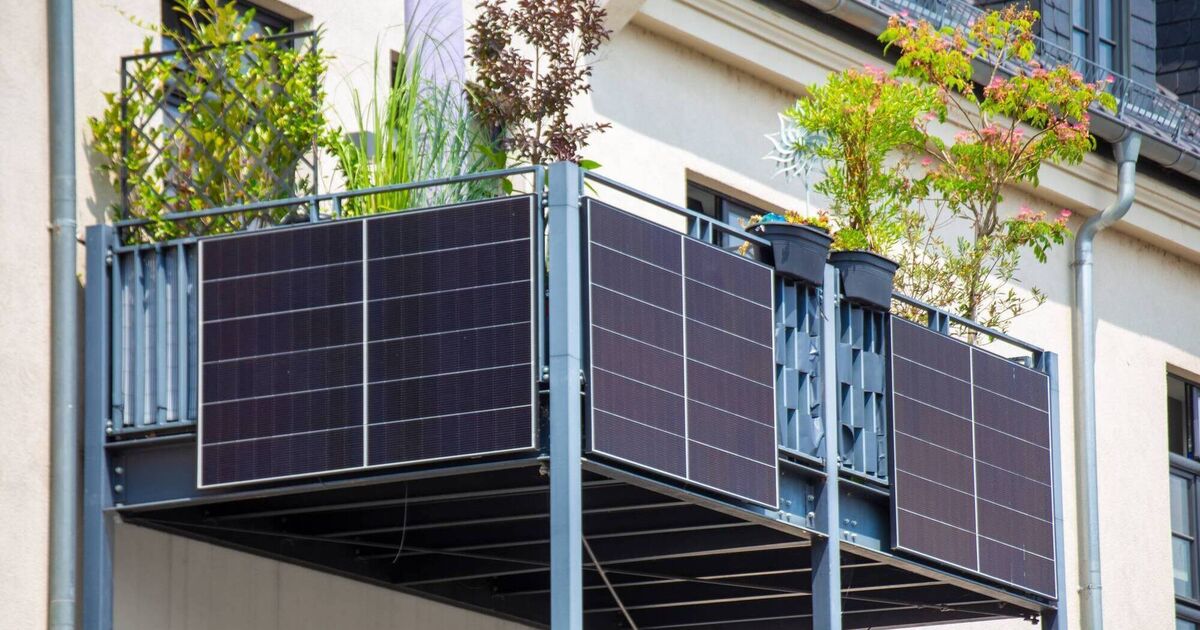 Can I install solar panels on my apartment balcony to cut energy costs?