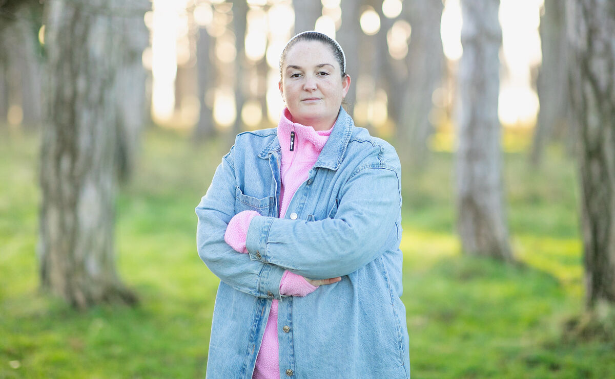 Annmarie Duffy is entitled to €61 per week for Family Income Supplement. Photo: Gareth Chaney