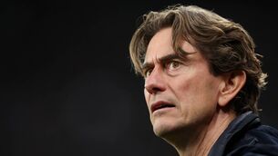 <p>Thomas Frank started well at Spurs but the team's fortunes have declined steadily. The Dane is yet to find the right formula. Pic: Lewis Storey/Getty Images</p>