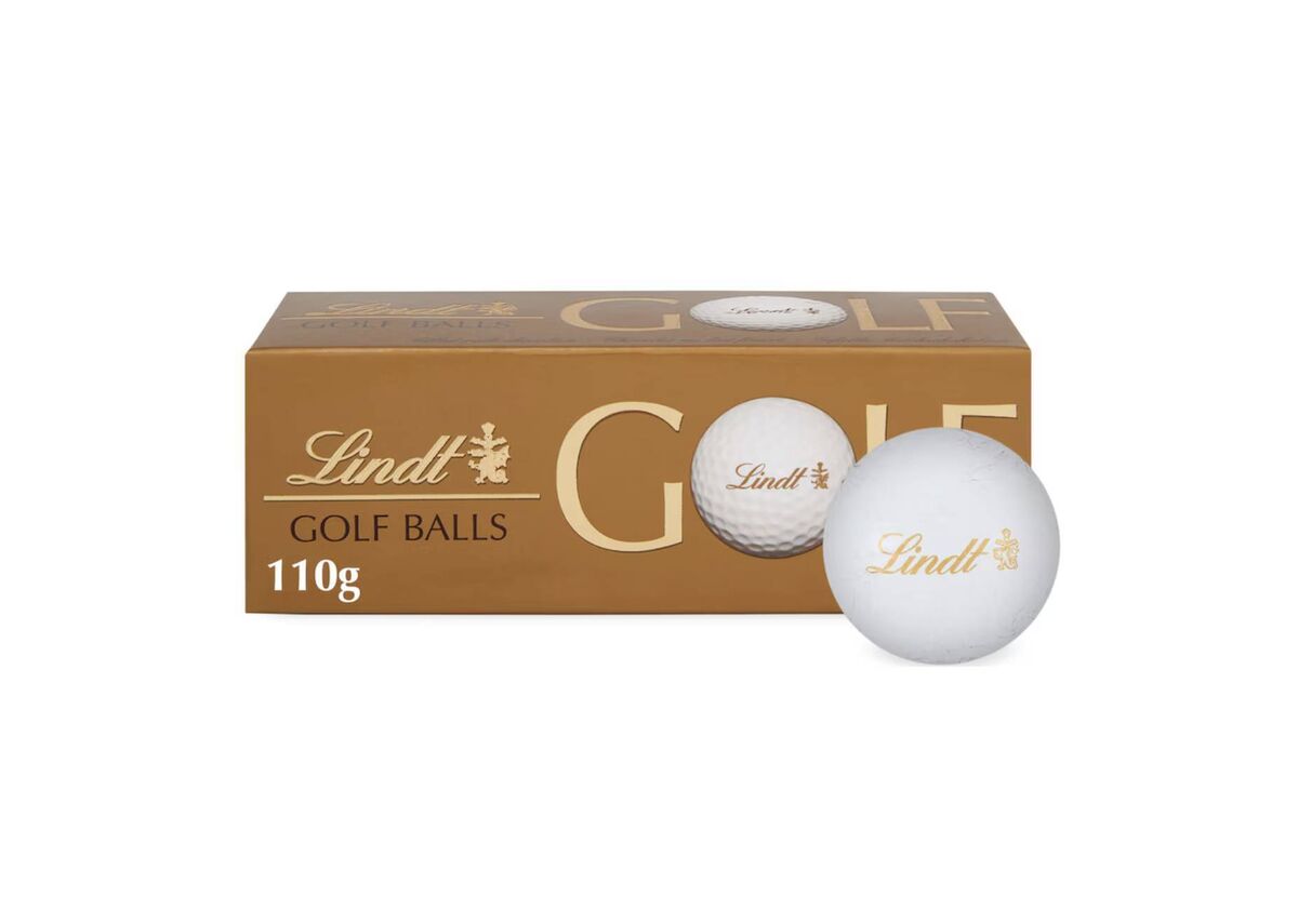 MARKHAM XMAS GOLF: Lindt golf balls