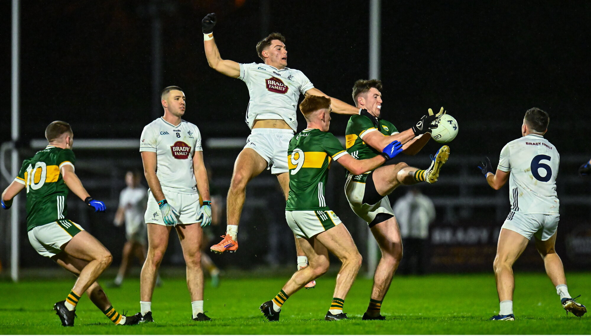 Kennedy goal the difference as Kerry hold off Kildare rally under new hooter rule