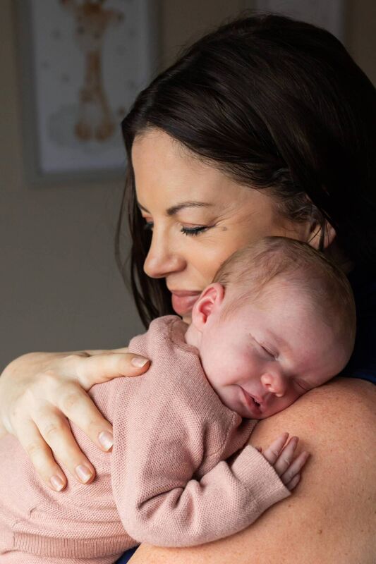 Ariana Dunne and her baby Raya. 'This Christmas is going to be very special.'