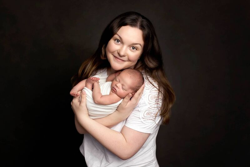 Sinead Moore with her baby Joshua. 'I can’t wait to see his reactions to everything.'