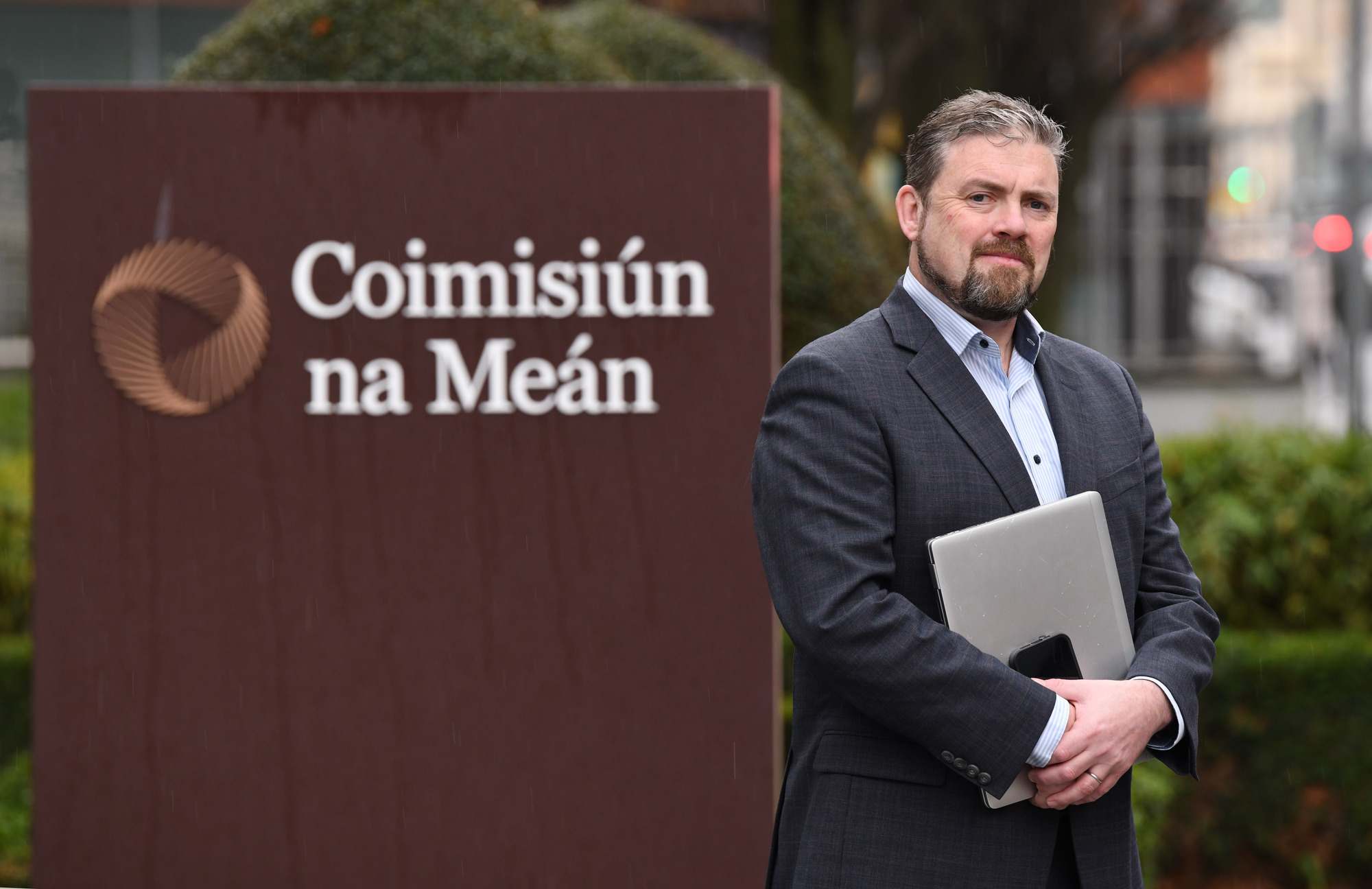 Coimisiún na Meán digital services commissioner John Evans. The regulator has launched investigations into X, Tiktok, and Linkedin since the Irish Online Safety Code was enacted this year. 	Picture: Moya Nolan
            
