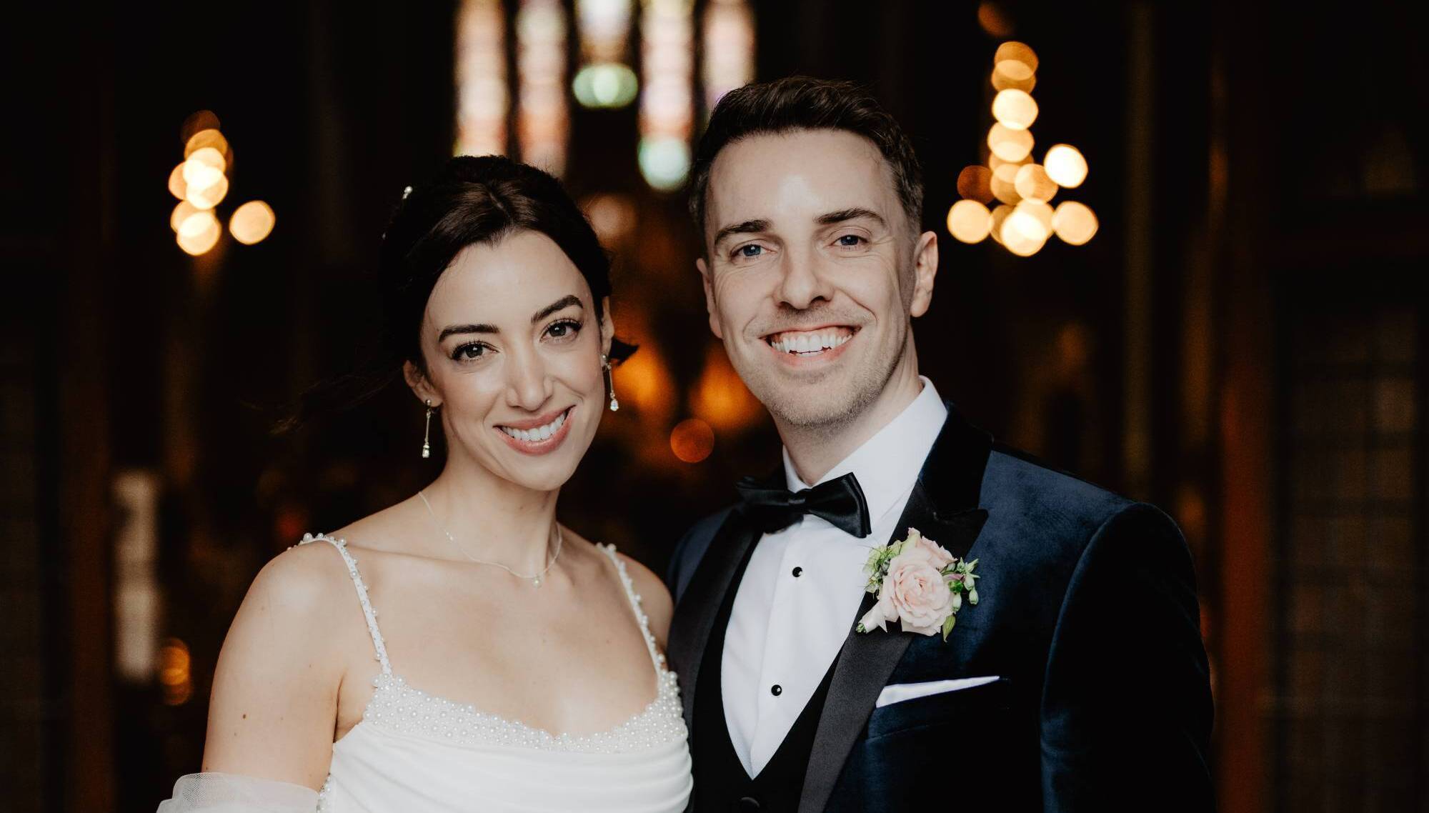 Wedding of the Week: ‘Our ceremony felt like a reunion concert with our music friends’