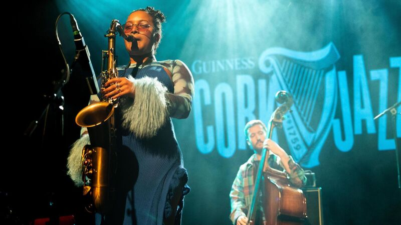 Nubya Garcia perform at the Guinness Cork Jazz Festival at The Everyman. Picture: Darragh Kane Nubya Garcia perform at the Guinness Cork Jazz Festival at The Everyman. Picture: Darragh Kane