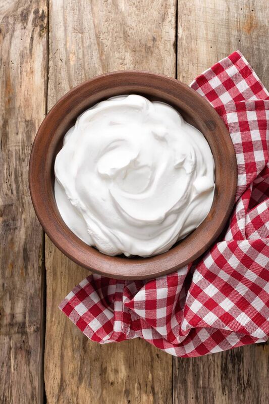 Fermented milk products such as cottage cheese, kefir, and yogurt are a source of probiotics