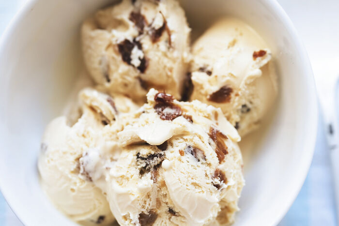 Leftover Pudding or Cake Ice Cream