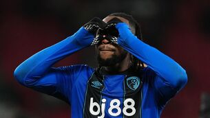 <p>SEARCHING FOR NEW CLUB?: Bournemouth's Antoine Semenyo could be on the move in January. Pic: Martin Rickett/PA Wire.</p>
