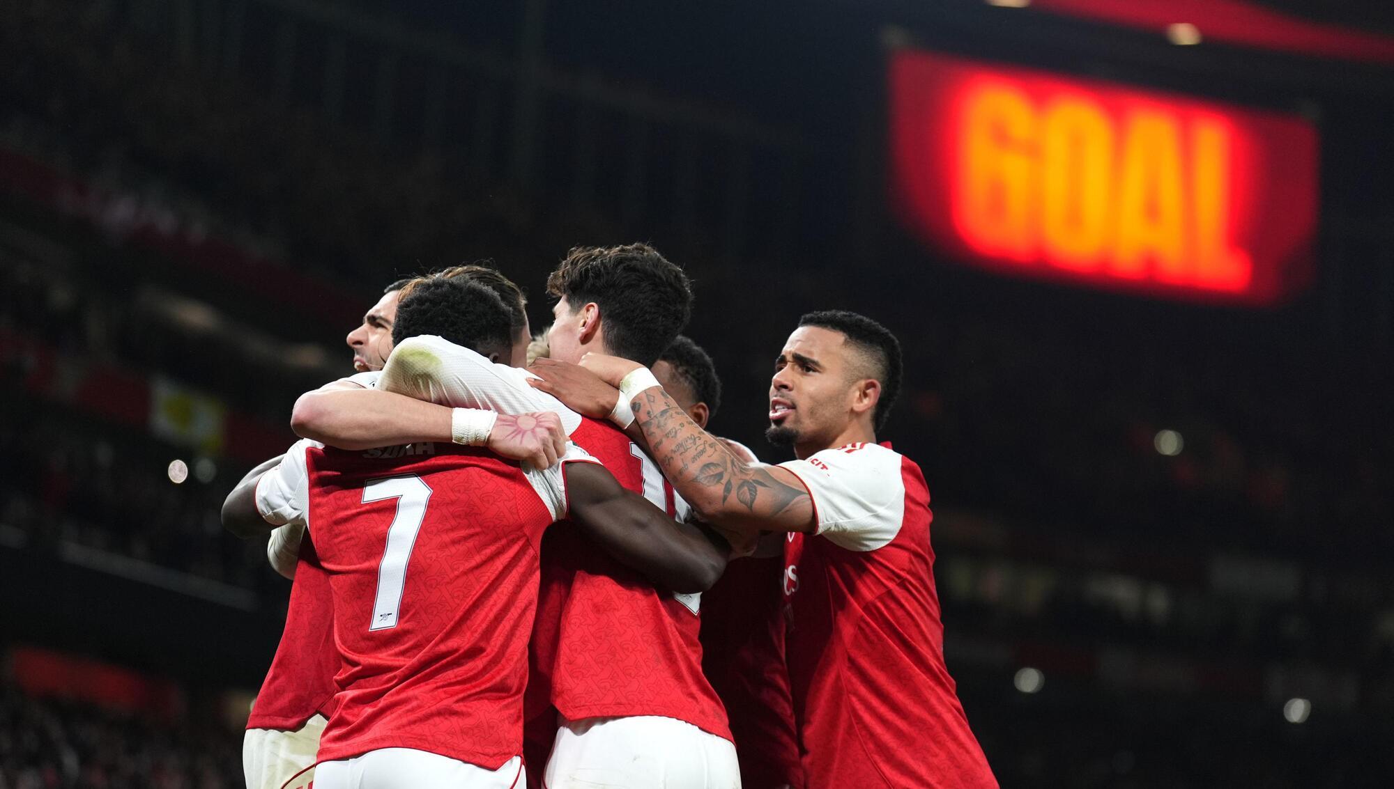Arsenal to face Chelsea in Carabao Cup semi-final after beating Crystal Palace in dramatic shootout