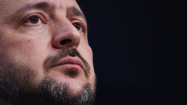 <p>President Volodymyr Zelenskyy has revealed progress on the peace plan (Omar Havana/AP)</p>