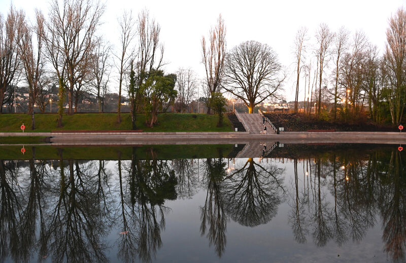  The Marina Park Phase 2 project is complete at the Atlantic Pond, Ballintemple, beside Supervalu Pairc Ui Chaoimh. Picture: Larry Cummins