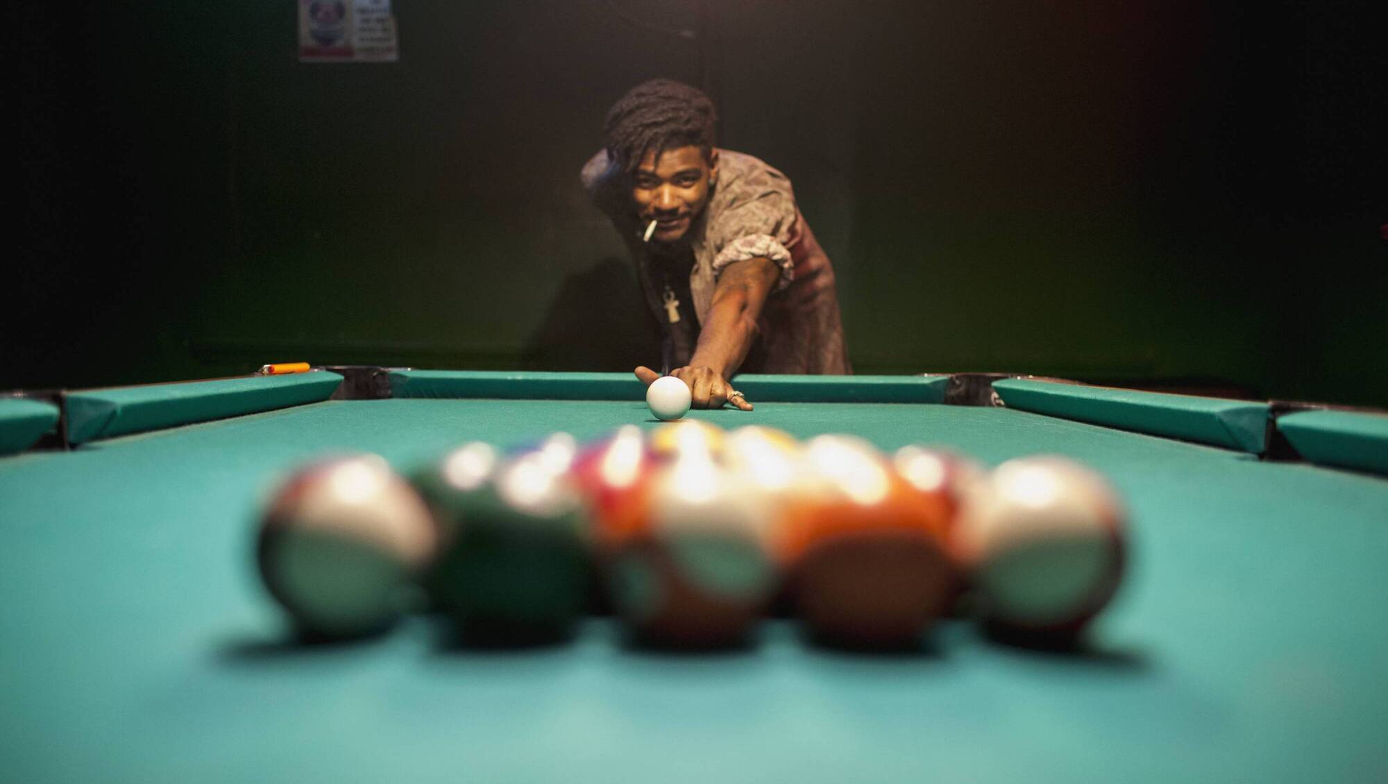 Paul Rouse: You think it's easy to smuggle pool tables into college?