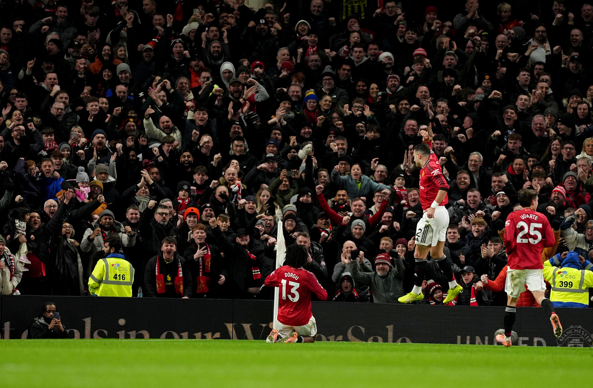 Man Utd’s Patrick Dorgu ‘looked inside’ after Ruben Amorim’s confidence remarks