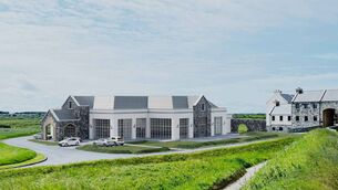 <p>A computer-generated image of the planned ballroom addition to Donald Trump’s Trump Doonbeg golf resort in west Clare.</p>