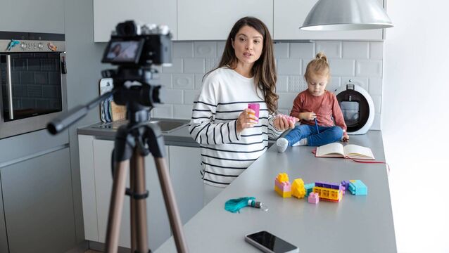 <p>Psychologist, Dr Malie Coyne says: 'Parents act out of innocence rather than malice as they love their children and have good intentions, but the online world has changed faster than our instincts, so it’s important to be aware that what might feel funny or harmless, could turn into a permanent digital scar — so be careful.' File picture</p>