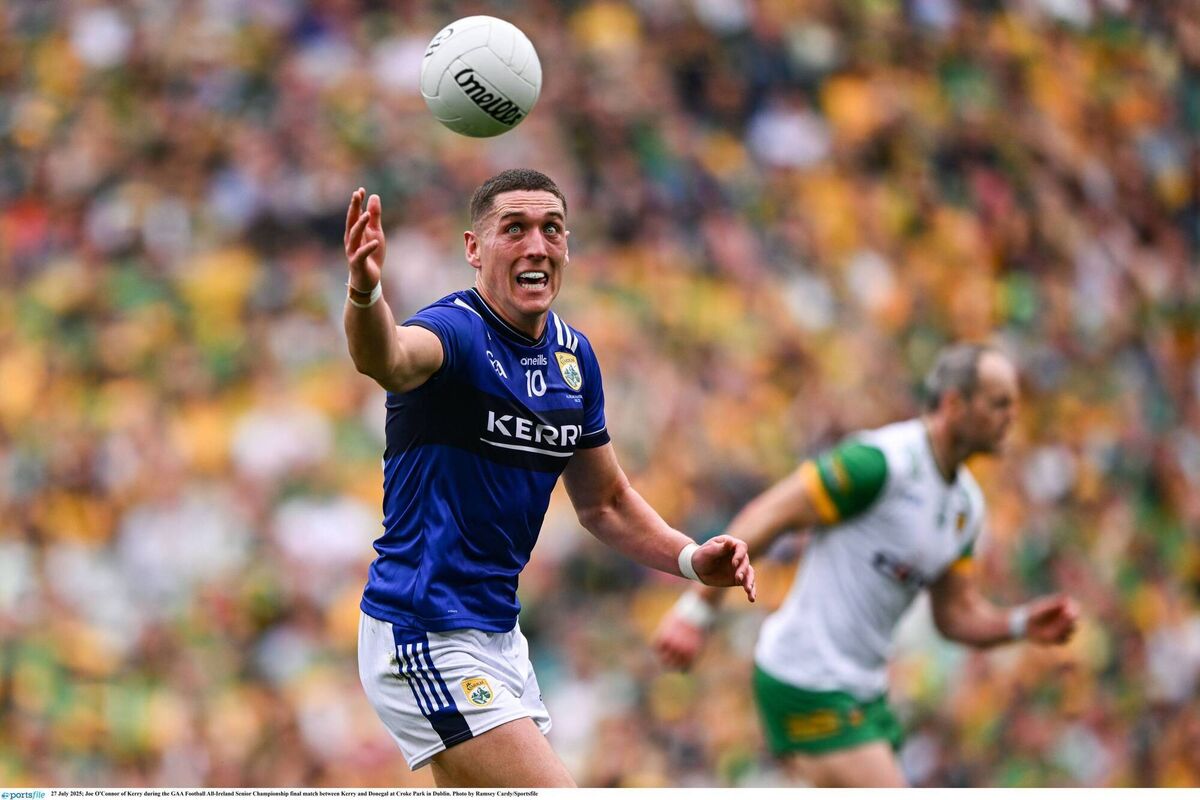 MAIN CHARACTER: Joe O'Connor of Kerry during the All-Ireland SFC final with Donegal. Photo by Ramsey Cardy/Sportsfile