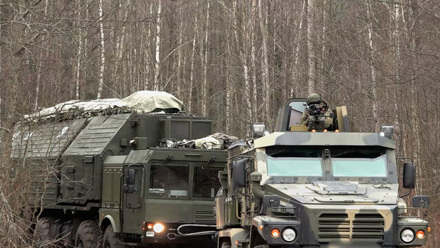 Belarusian president Alexander Lukashenko said up to 10 such missile systems would be stationed in his country (Russian Defence Ministry Press Service via AP)