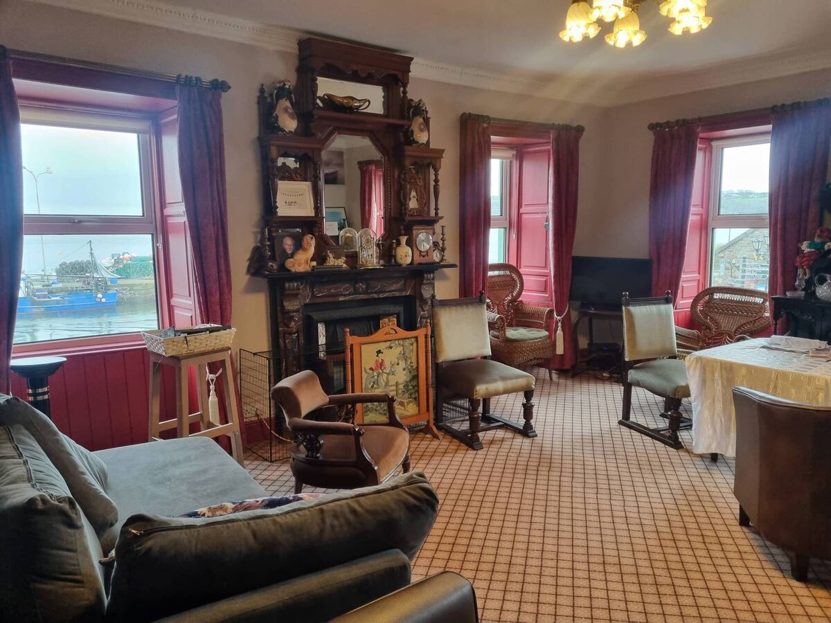 This upstairs room in Moby Dick's pub in Youghal served as John Huston's office when he was making the movie in 1954. Picture: Christy Parker