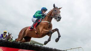 <p>CHAMPING AT THE BIT: Paul Townend and Champ Kiely will team up on New Year's Day in Tramore. Photo: ©INPHO/James Crombie</p>
