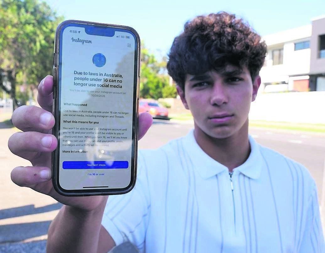 Australia enacted a social media ban for people under the age of 16. 	Picture: Rick Rycroft/AP
                    