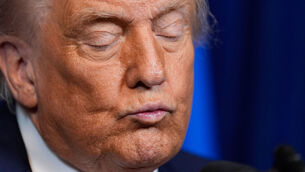 <p>US president Donald Trump turns up several times in Colin Sheridan's A-Z of newsmakers for 2026. Picture: Alex Brandon/AP</p>