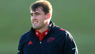 <p>TEAM NEWS: Brian Gleeson is set to make his comeback after an 11-week injury absence with a place on the Munster bench for Friday night’s URC derby at Ulster, with Clayton McMillan making 10 changes to the starting line-up which faced Leinster six days earlier. Picture: ©INPHO/James Crombie</p>