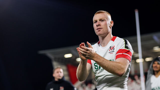 <p>NEW CONTRACT: Ulster scrum-half Nathan Doak pens a new two-year contract extension with Ulster keeping him at the province until the summer of 2028. Picture: ©INPHO/Ryan Byrne</p>