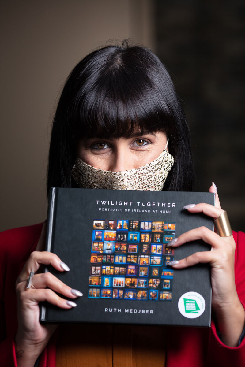 Ruth Medjber grabbed attention with her imaginative covid-era project 'Twilight Together — Portraits of Ireland at home'. Now she is embarking on 'Sin Scéal Eile', where she will talk to and photograph a new person around Ireland every day of 2026. File picture: Patrick Bolger