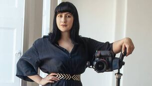 <p>‘I was reminded of the Schools’ Collection again this week with news that photographer Ruth Medjber is setting off on a 365-day tour of Ireland in a project called Sin Scéal Eile.’ 	<span class="contextmenu emphasis CaptionCredit">Self portrait by Ruth Medjber</span>
            </p>