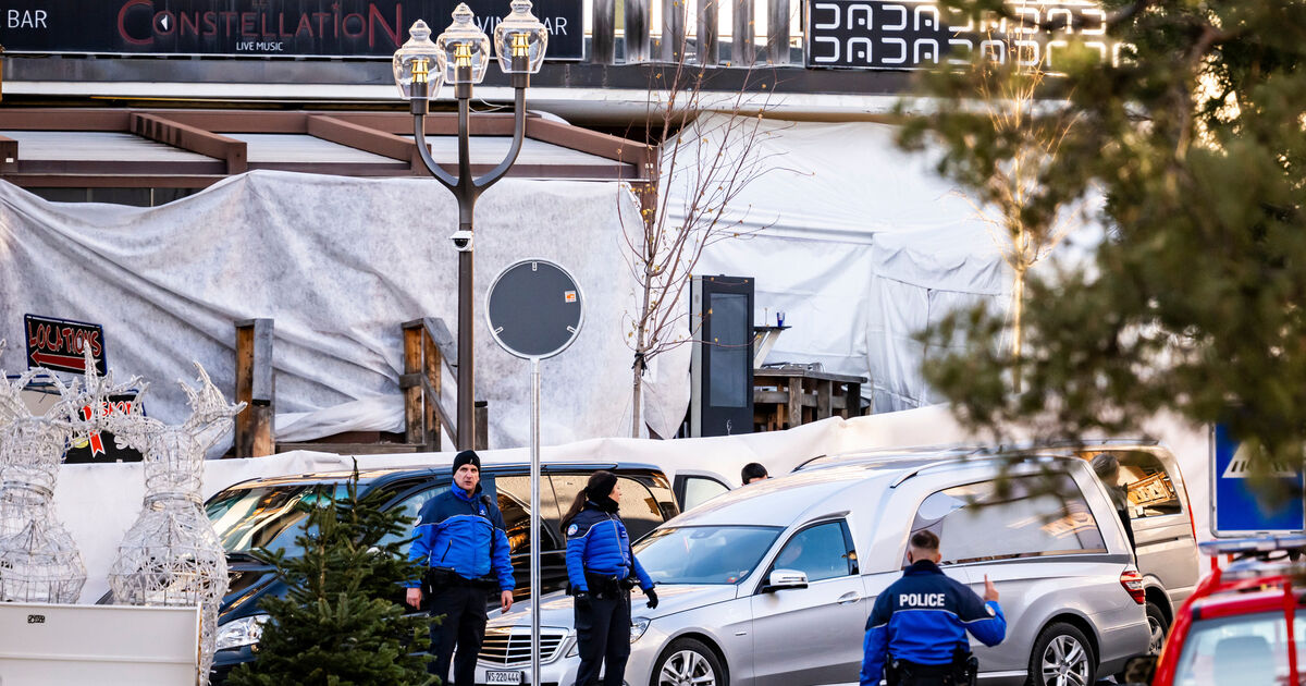 The fire ripped through the celebration at a bar in the Crans-Montana resort less than two hours after midnight on Thursday, police said