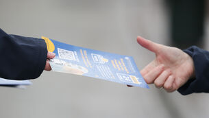 <p> The electoral commission handing out information leaflets in Dublin prior to last year's presidential election. Picture: Leah Farrell/RollingNews.ie</p> <p> The electoral commission handing out information leaflets in Dublin prior to last year's presidential election. Picture: Leah Farrell/RollingNews.ie</p>